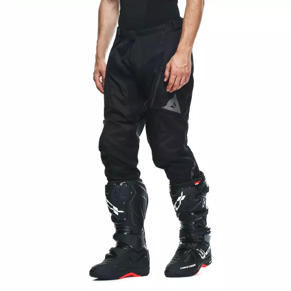 CHEROKEE - MEN'S MOTORCYCLE PANTS IN FABRIC - BLACK - 9