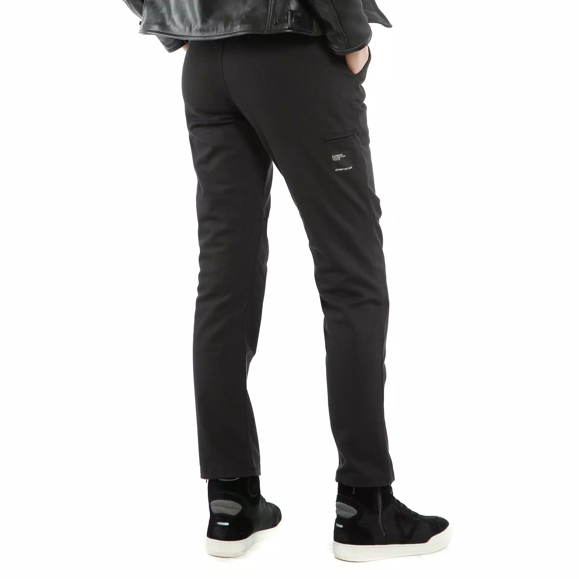 CHINOS - DAMES MOTORFIETS BROEK IN STOF