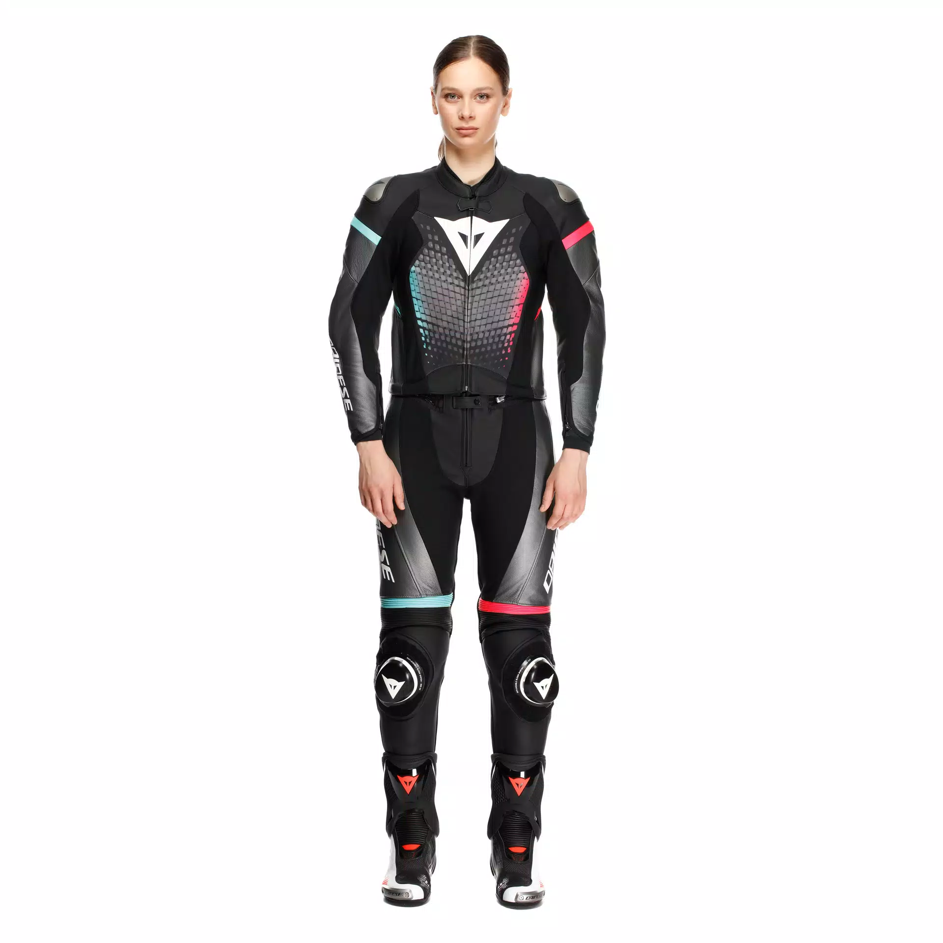 FULMINEA - TUTA MOTO IN PELLE DIVISIBILE DONNA