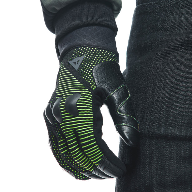 unruly-ergo-tek-gloves-anthracite-acid-green image number 8