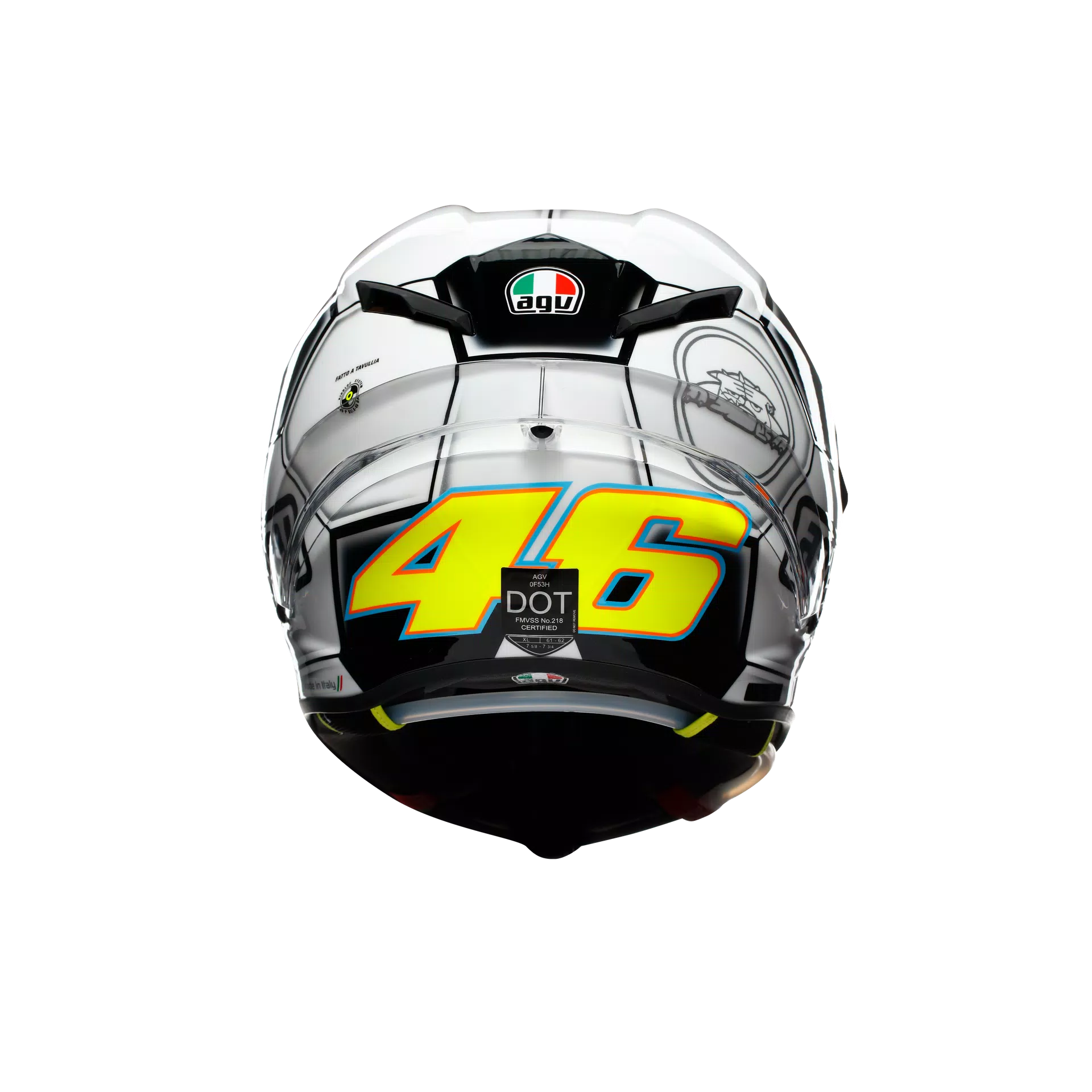 PISTA GP RR CATALUNYA 2008 (LIMITED EDITION) - MOTORBIKE FULL FACE HELMET E2206 DOT