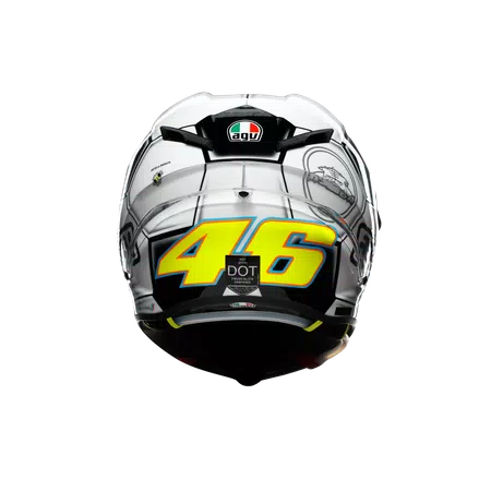 PISTA GP RR CATALUNYA 2008 (LIMITED EDITION) - MOTORBIKE FULL FACE HELMET E2206 DOT -  - 5
