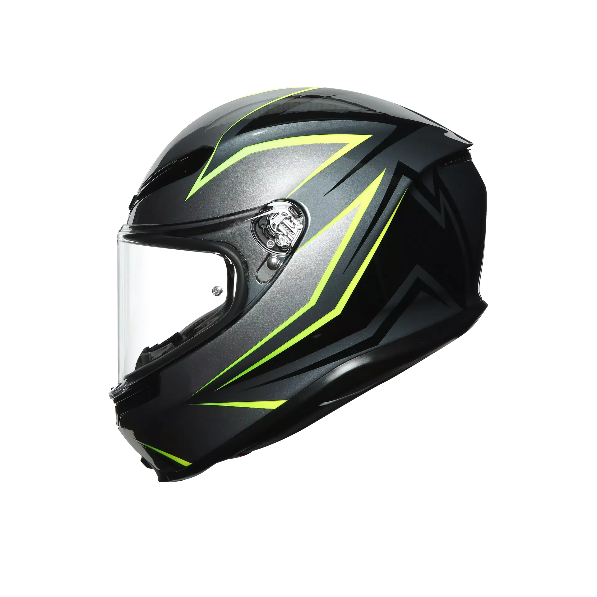 K6 E2205 MULTI - FLASH GREY/BLACK/LIME