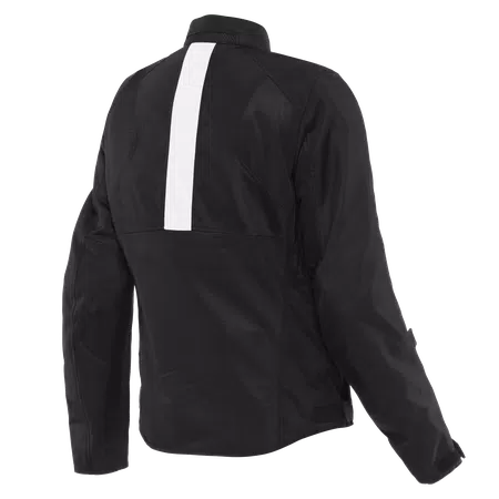 RISOLUTA AIR TEX - WOMEN'S MOTORCYCLE JACKET IN FABRIC - BLACK/WHITE - 2