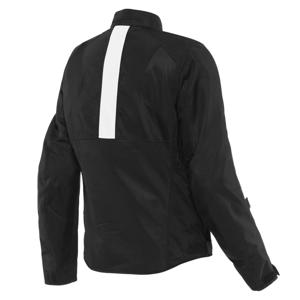 risoluta-air-tex-giacca-moto-in-tessuto-donna-black-white image number 1
