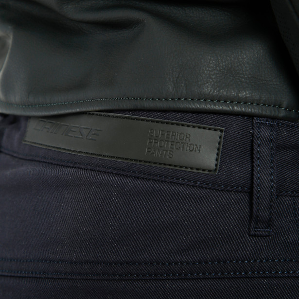 classic-regular-pantaloni-moto-in-tessuto-uomo-blue image number 4