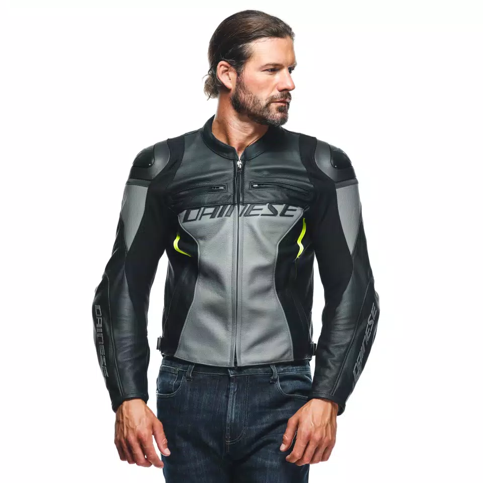 RACING 4 - BLOUSON MOTO EN CUIR HOMME -  - 21