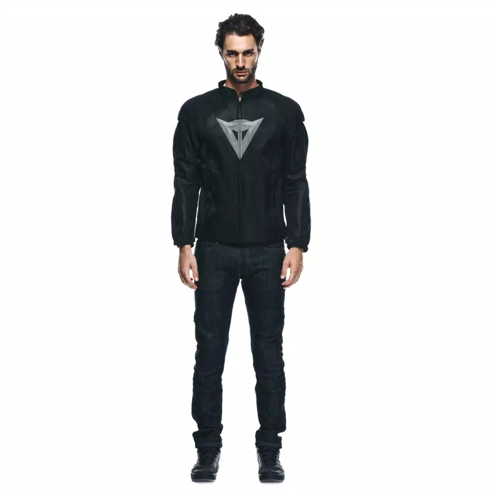 HEROSPHERE AIR - MEN SUMMER MOTORCYCLE JACKET - BLACK/WHITE DIAMOND - 3