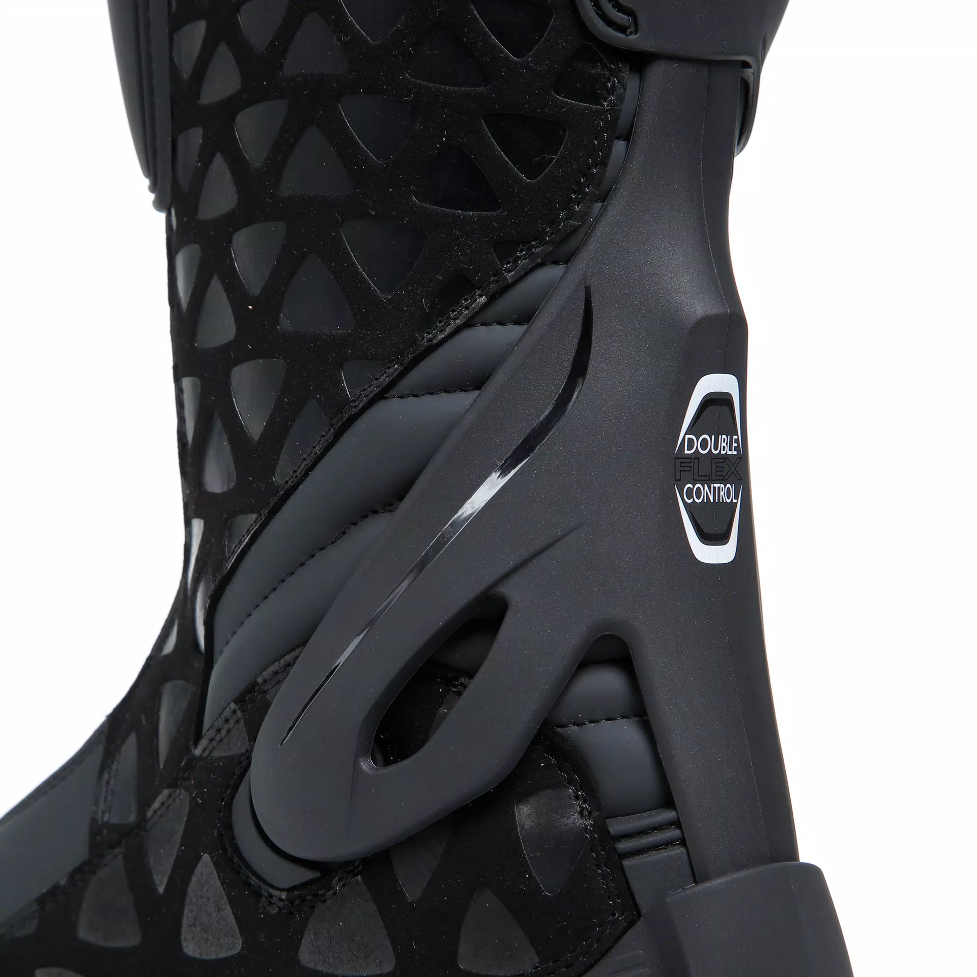 RT-RACE MEN'S MOTORCYCLE BOOTS BLACK/WHITE/GREY
