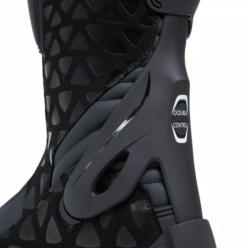 RT-RACE MEN'S MOTORCYCLE BOOTS BLACK/WHITE/GREY -  - 13