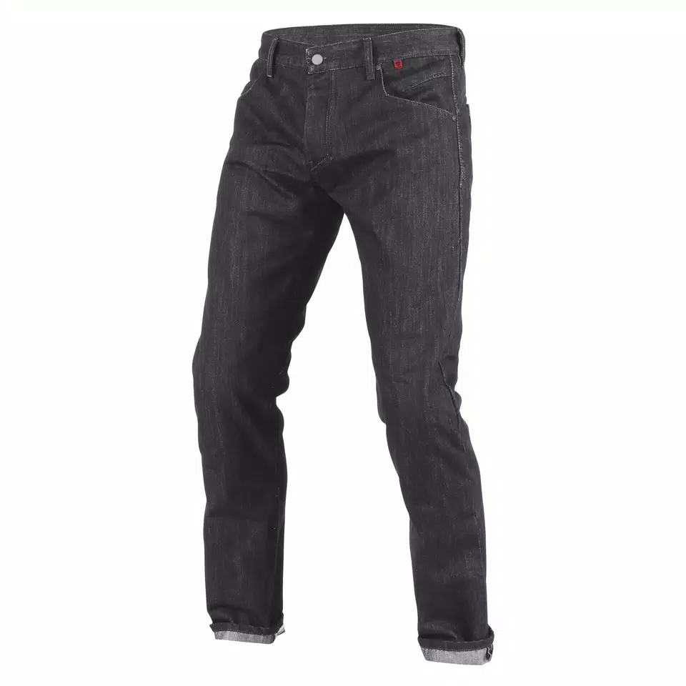 STROKEVILLE SLIM/REG. JEANS - BLACK-ARAMID-DENIM - 1