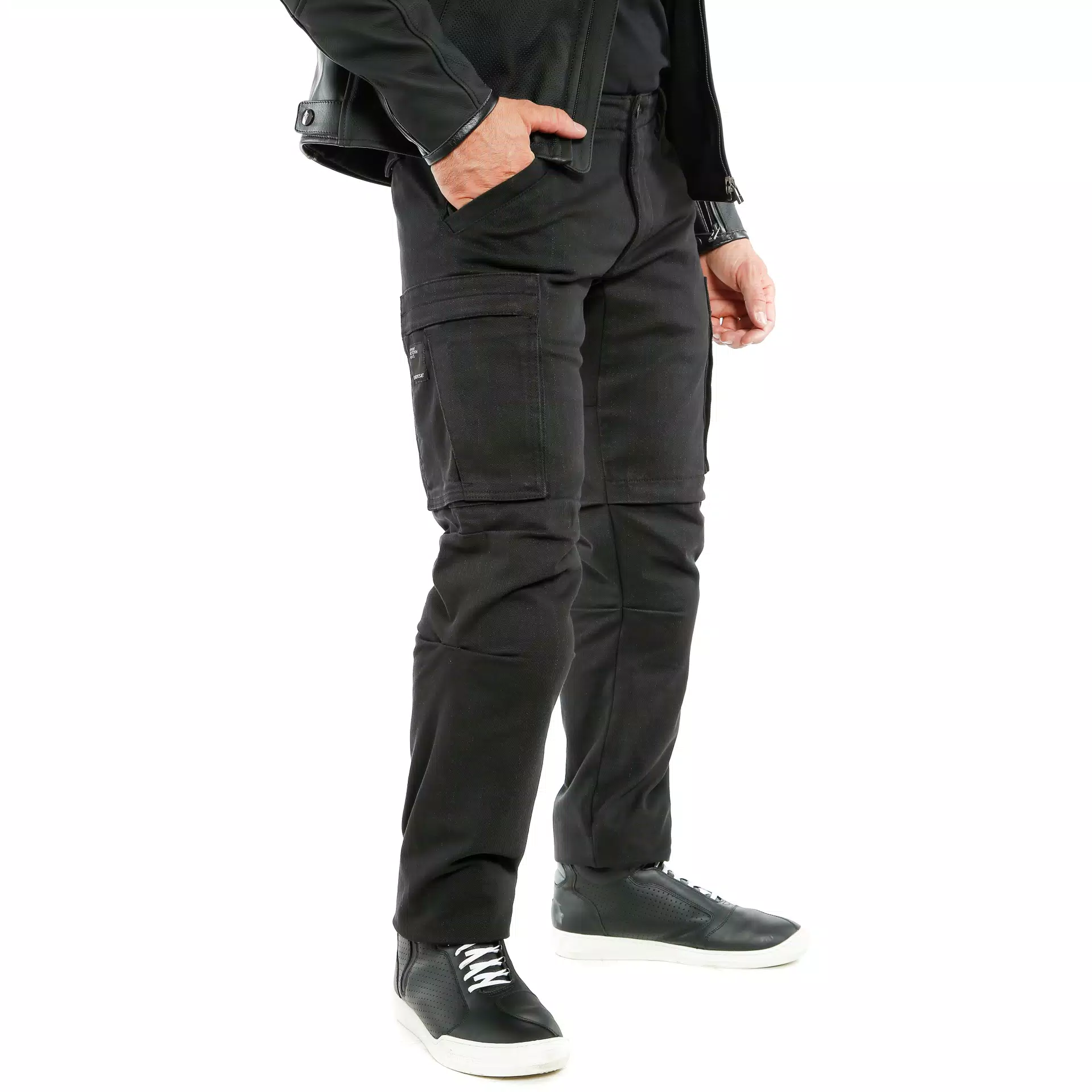 COMBAT - MEN'S MOTORCYCLE PANTS IN FABRIC