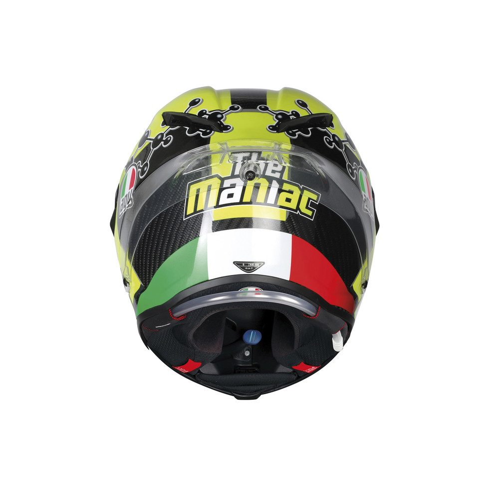 agv pista 2016 GP RR Carbonio Forgiato Italia Helmet The shell made of 100% Extreme Carbon fiber offers extreme lightness AGV Pista GP R Soleluna