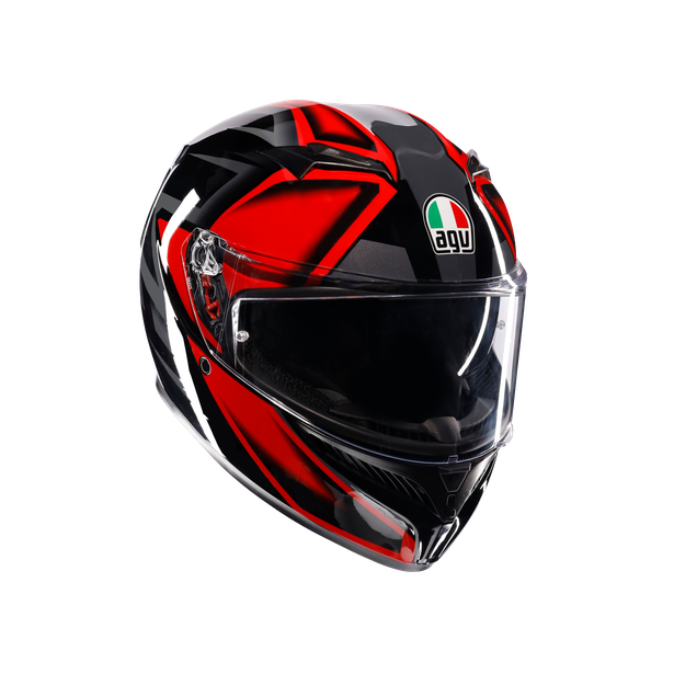 K3 JIST Asian Fit - COMPOUND BLACK/RED