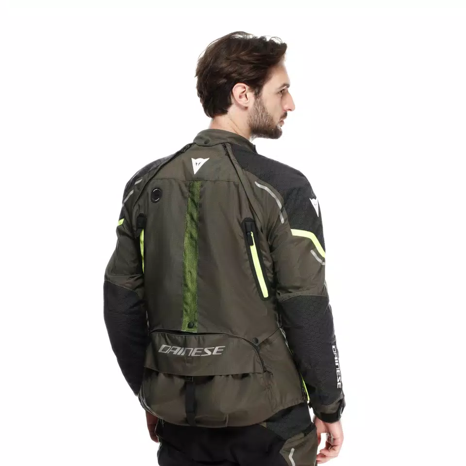 SUPER ADVENTURE ABS&Oslash;LUTESHELL&trade; - MEN MOTORCYCLE OFF-ROAD JACKET - TARMAC/BLACK/FLUO YELLOW - 4