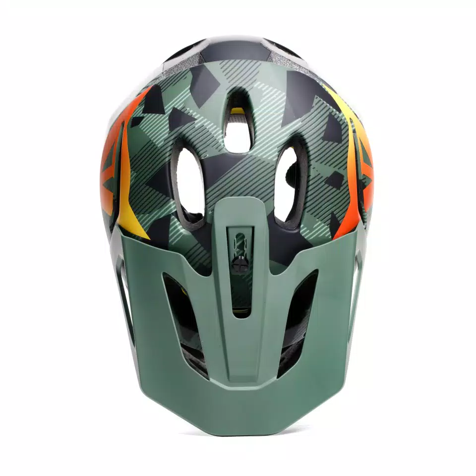LINEA 01 MIPS EVO - FULL FACE BIKE HELMET - MONO MATT FOREST/CAMO - 7
