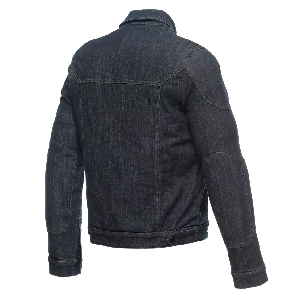DENIM TEX - MEN'S MOTORCYCLE JACKET IN FABRIC - BLUE - 2