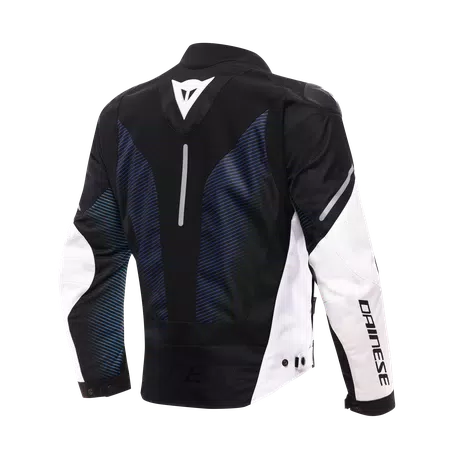 SUPER SPRINT D-DRY - HERREN WASSERDICHTE MOTORRADJACKE - BLACK/BLUE/WHITE - 2