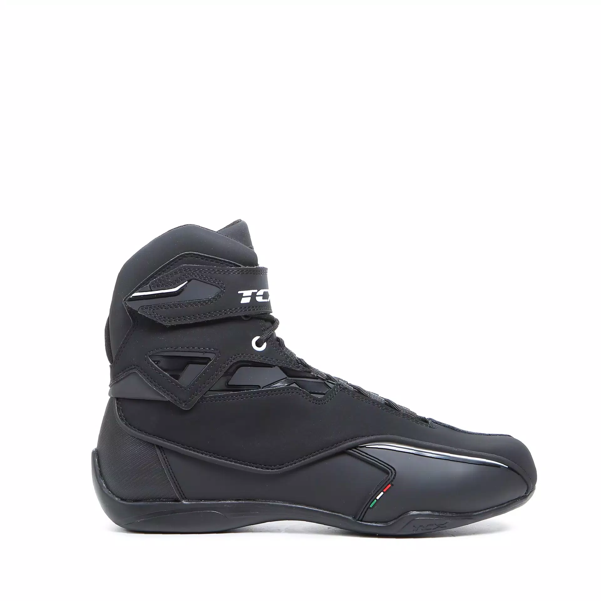 ZETA WP MEN'S WATERPROOF MOTORCYCLE SHOES - BLACK