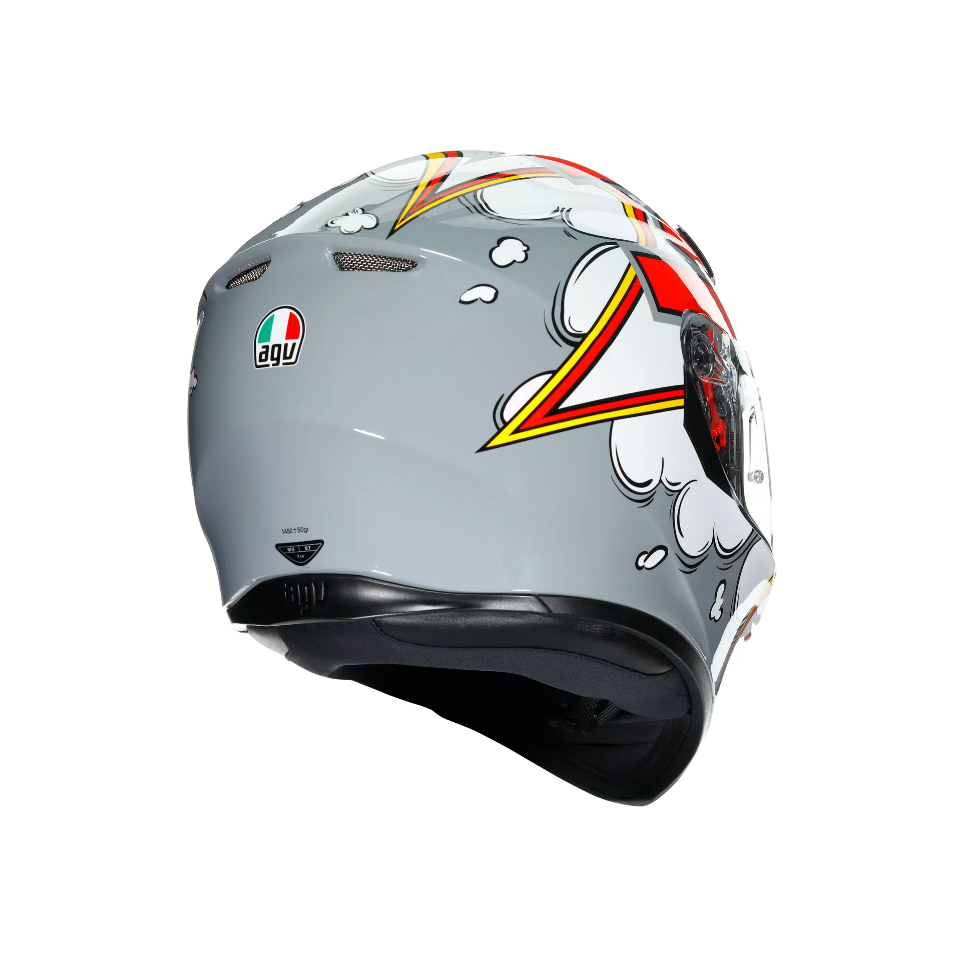 K3 SV MULTI ECE DOT - BUBBLE GREY/WHITE/RED