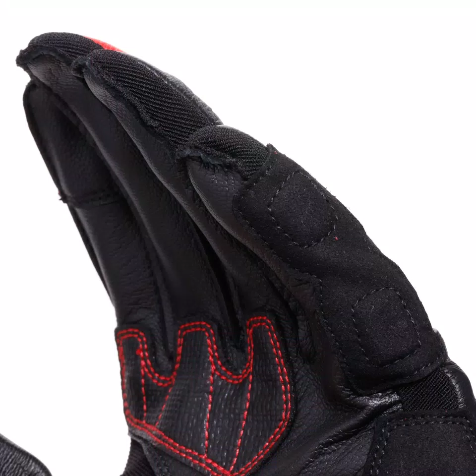 REACTO CARBON LONG GLOVES - BLACK/RED-LAVA - 6