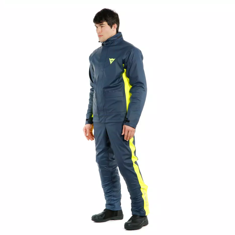 STORM 2 UNISEX JACKET BLACK IRIS FLUO YELLOW Dainese