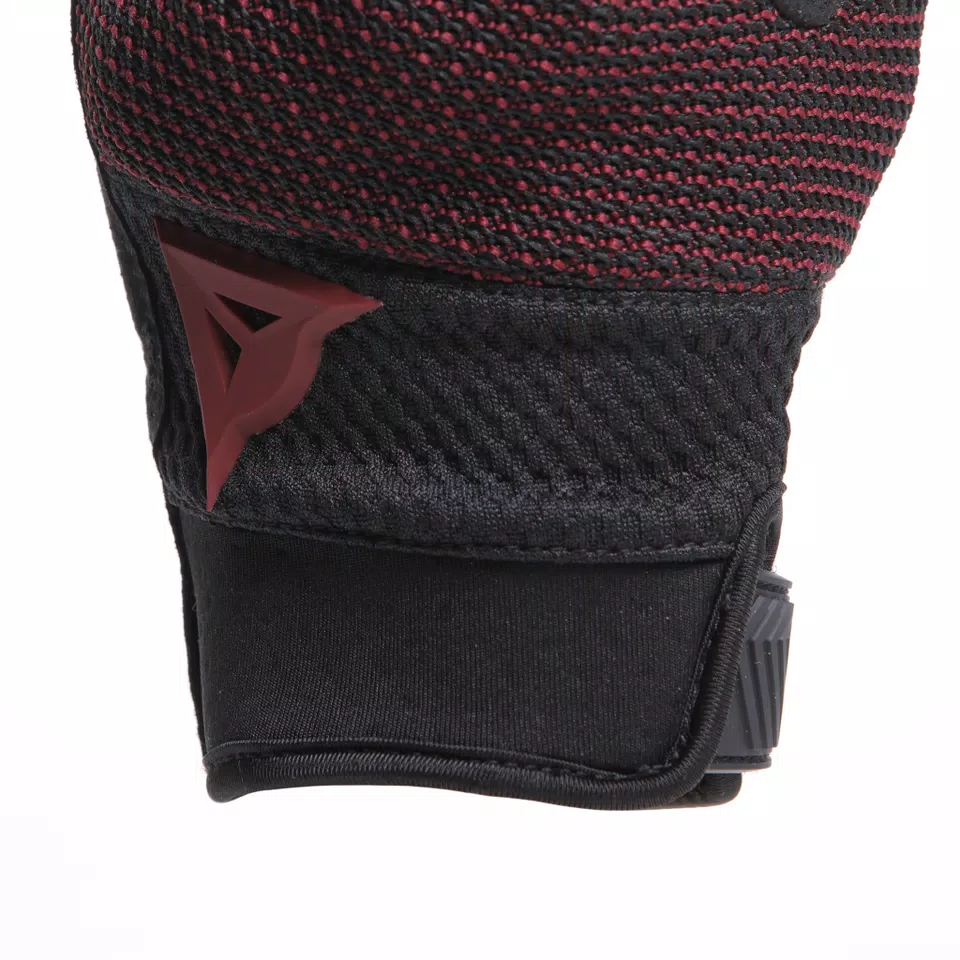 TORINO - GUANTI MOTO IN TESSUTO DONNA - BLACK/APPLE-BUTTER - 7