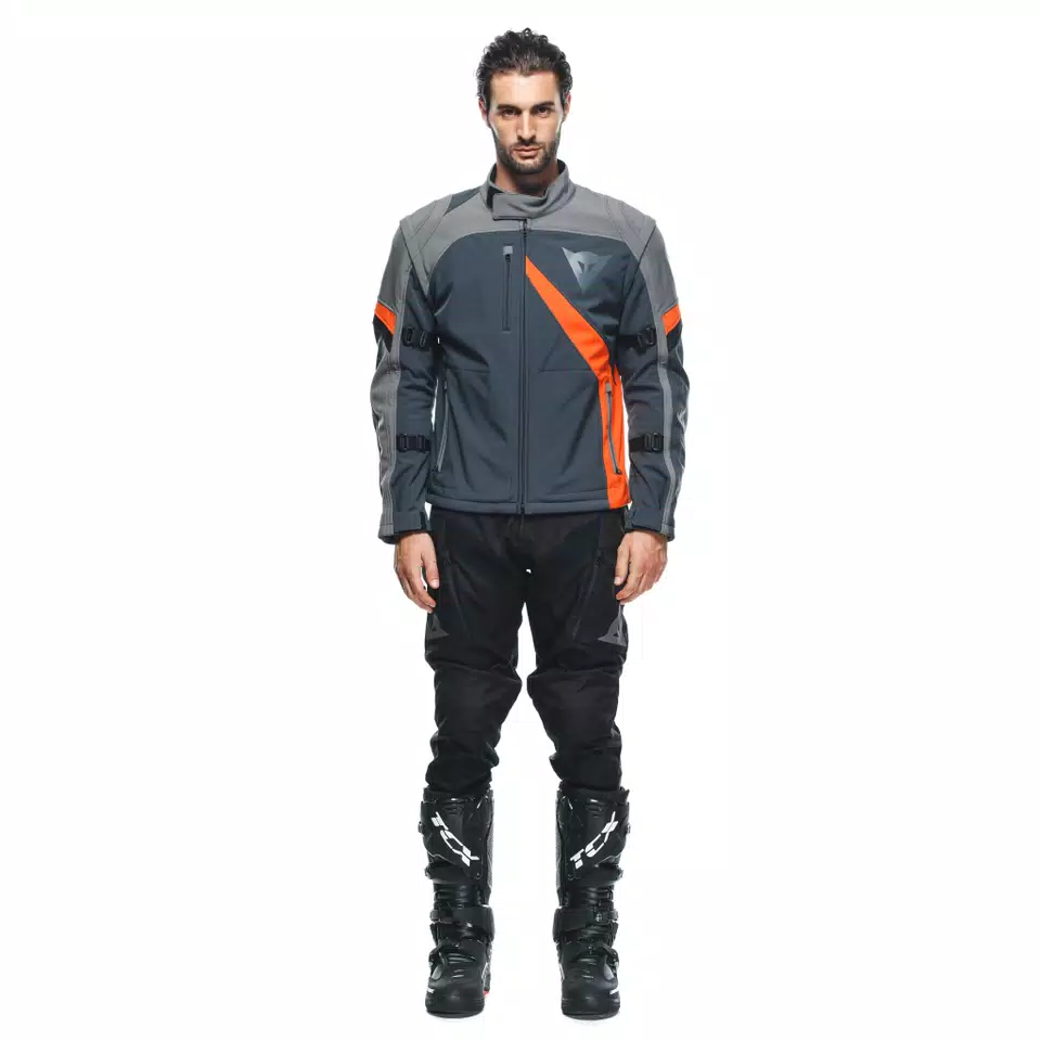 RANCH TEX JACKET - EBONY/CHARCOAL-GRAY/FLAME-ORANGE - 3