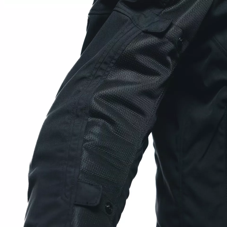 AIR FRAME 3 TEX - MEN'S SUMMER MOTORCYCLE JACKET IN FABRIC - BLACK/BLACK/BLACK - 12