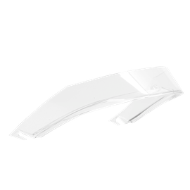 AGV PRO SPOILER PISTA GP R (+plastic screws) - CLEAR 