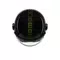 MOMODESIGN FGTR CLASSIC STRIPES BLACK / YELLOW FLUO - JET HELMET WITH VISOR E2206