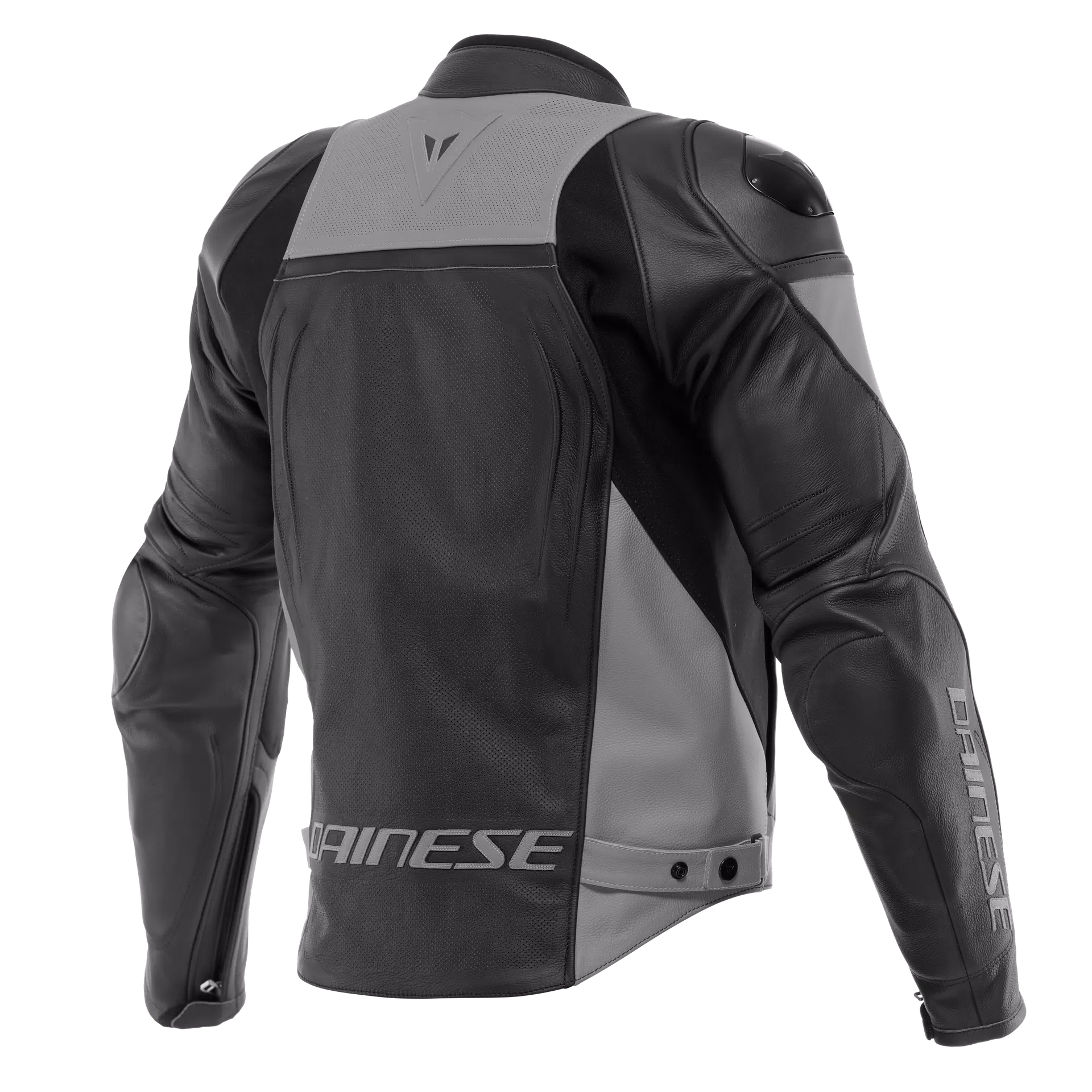 RACING 4 - MEN'S MOTORCYCLE PERFORATED LEATHER JACKET