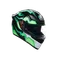K1 S KRIPTON BLACK/GREEN - CASCO MOTO INTEGRALE E2206