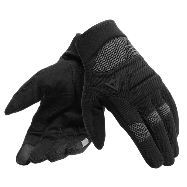 FOGAL UNISEX GLOVES BLACK/ANTHRACITE- Tessuto