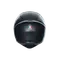 K1 S MATT BLACK - MOTORBIKE FULL FACE HELMET E2206