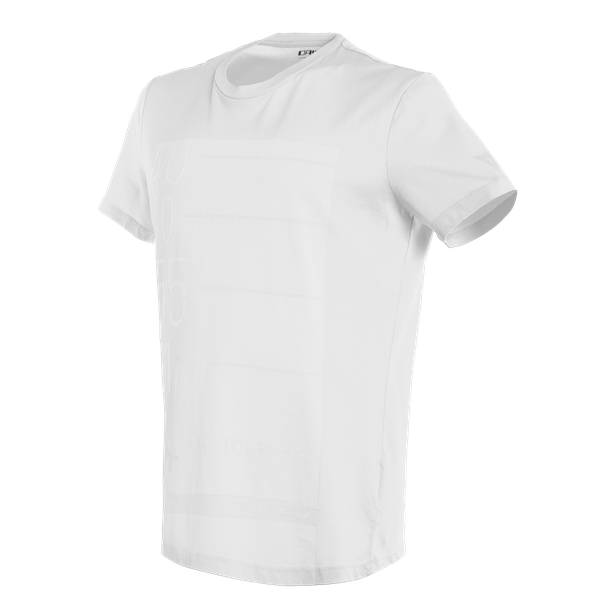 LEAN-ANGLE T-SHIRT WHITE- Casual Wear