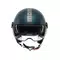 MOMODESIGN FGTR EVO MATT AVIO / SILVER - JET HELMET WITH DUAL VISOR E2206