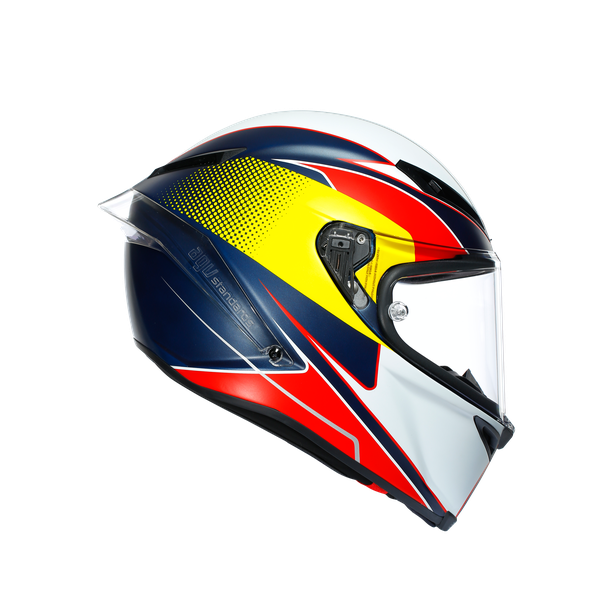 CORSA R MULTI ECE DOT - SUPERSPORT BLUE/RED/YELLOW - Racing