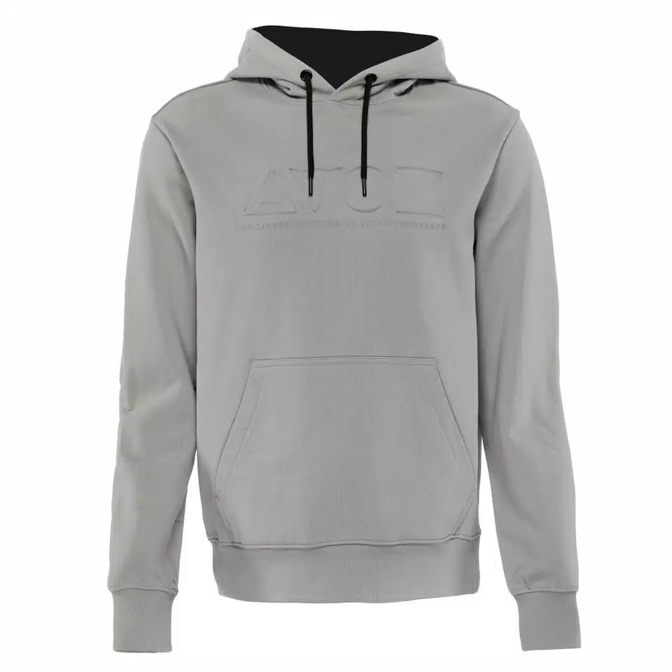 HOODIE LOGO - COTTON  - GREY - 1