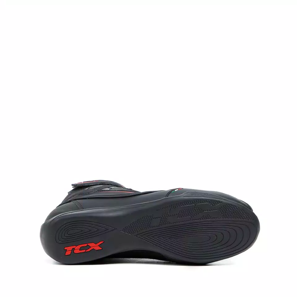 ZETA WP WASSERFESTE MOTORRADSCHUHE - SCHWARZ/ROT -  - 4