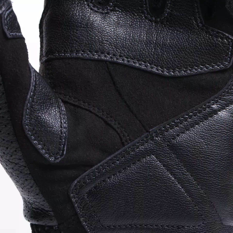 TORINO - MEN'S MOTORCYCLE TEXTILE GLOVES - BLACK/GRAPE-LEAF - 8