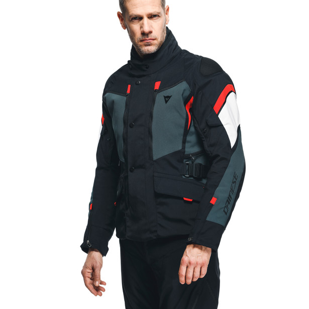 carve-master-3-gore-tex-giacca-moto-impermeabile-uomo-black-ebony-lava-red image number 4