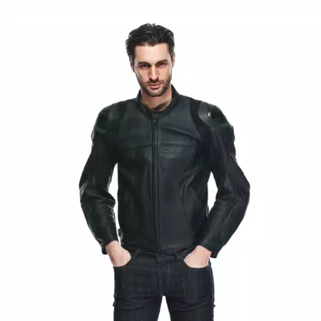 RACING 4 LEATHER JACKET PERF.