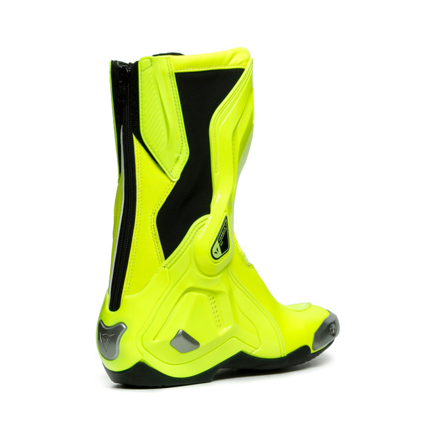 TORQUE 3 OUT BOOTS FLUO-YELLOW- Pelle