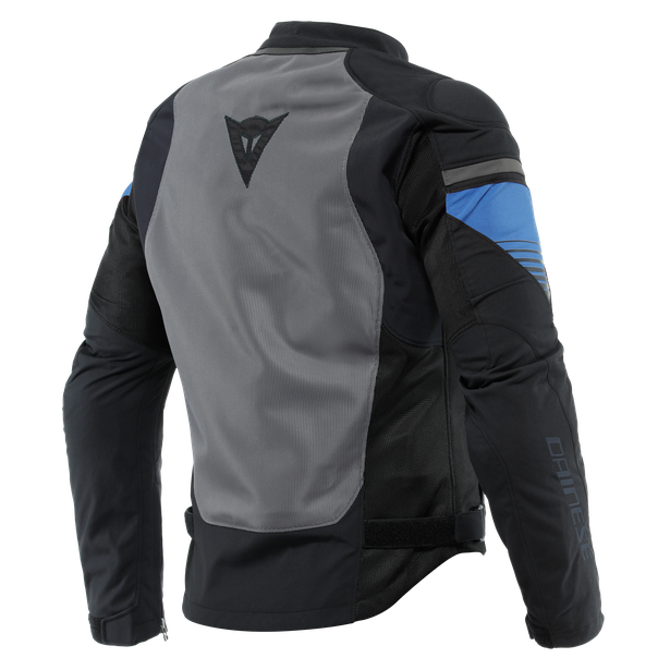 air-fast-tex-giacca-moto-estiva-in-tessuto-uomo-black-gray-racing-blue image number 1