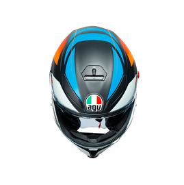 K5 S E2205 MULTI - CORE MATT BLACK/BLUE/ORANGE 