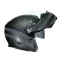 SPORTMODULAR DARK REFRACTIVE CARBON/BLACK - MOTORBIKE FLIP UP HELMET E2205
