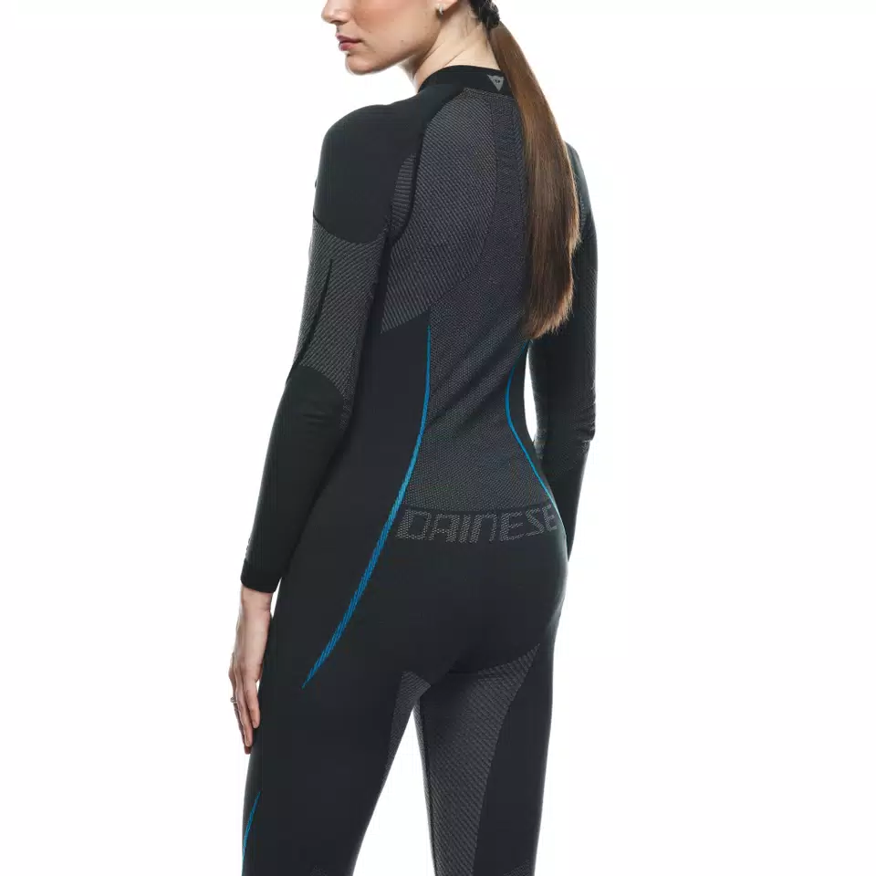 WOMEN'S MOTORCYCLE TECHNICAL UNDERSUIT - BLACK/BLUE - 8