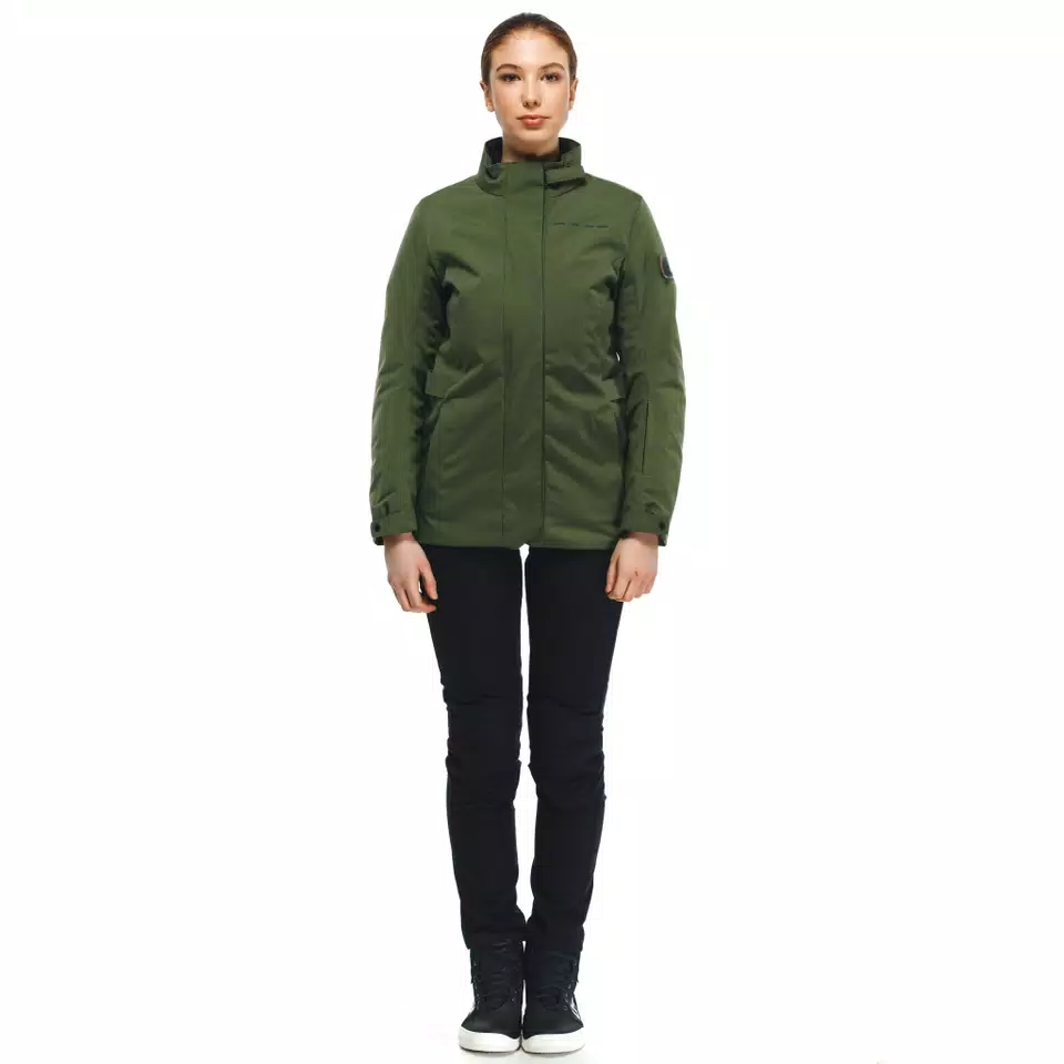 TOLEDO D-DRY® - WOMEN'S WATERPROOF MOTORCYCLE JACKET - BRONZE-GREEN - 3