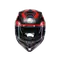 K7 MPLK GLIMPSE MATT BLACK/RED - MOTORBIKE FULL FACE HELMET E2206